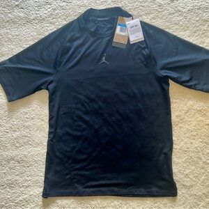 Jordan Nike Golf Sport Mock Shirt L